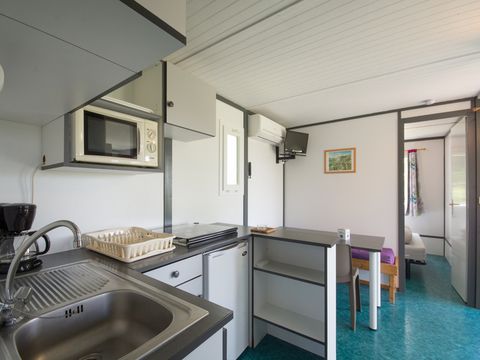 MOBILHOME 4 personnes - CONFORT - 2 chambres - vue vallée