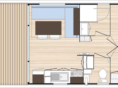 MOBILE HOME 4 people - Comfort 2 Bedrooms 4 People