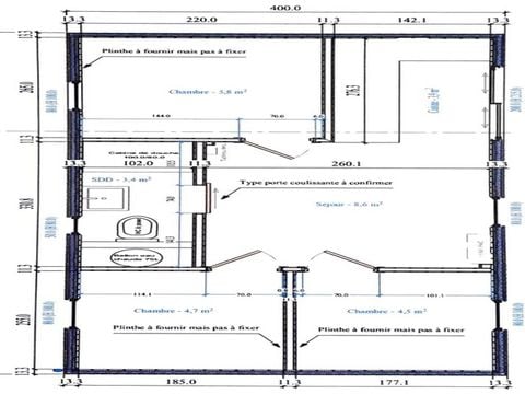 MOBILE HOME 6 people - Premium 3 bedrooms 6 people