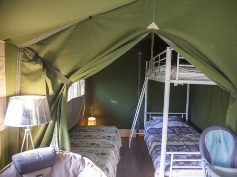 TENT 5 people - Comfort 37 m² 2 bedrooms (without bathroom)