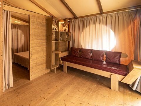 TENTE TOILE ET BOIS 5 personnes - RIVIERA LODGE