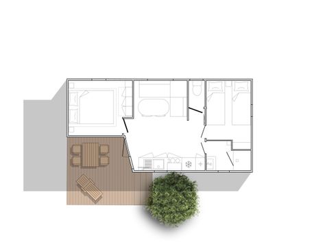 MOBILE HOME 4 people - Loggia Confort (new 2022)