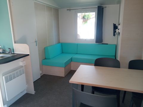 MOBILHOME 6 personnes - 3 chambres CONFORT terrasse couverte (5/6p 30m²)