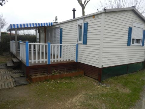 MOBILE HOME 5 people - 2 Comfort bedrooms 26m² + Covered terrace 26m².