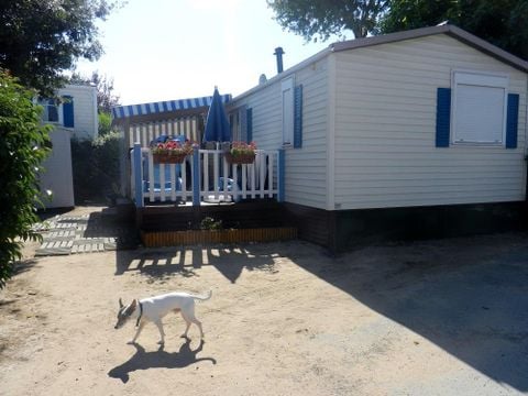 MOBILE HOME 5 people - 2 Comfort bedrooms 26m² + Covered terrace 26m².