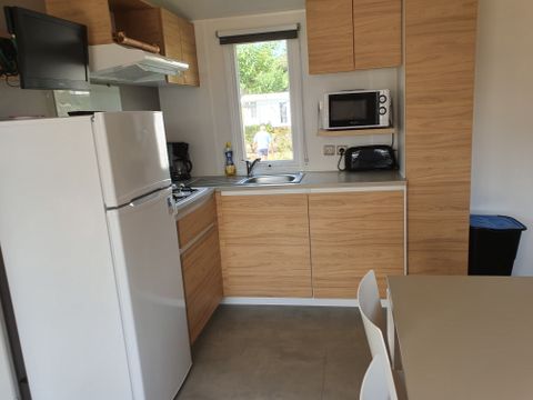 MOBILE HOME 5 people - 2 Comfort bedrooms 26m² + Covered terrace 26m².