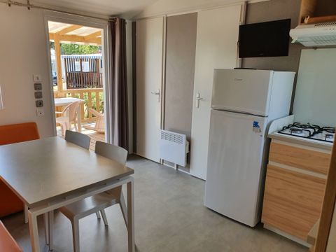 MOBILE HOME 5 people - 2 Comfort bedrooms 26m² + Covered terrace 26m².