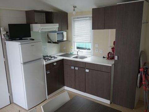 MOBILE HOME 4 people - 2 Standard rooms (+12yrs) Covered terrace 21-25m².