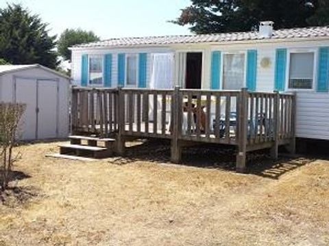 MOBILE HOME 6 people - CAMPING ACAPULCO MH 3 standard bedrooms (mobile homes over 12 years old) 30m² uncovered wooden terrace