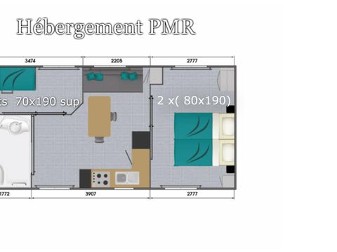 MOBILE HOME 4 people - PRM HOLIDAYS