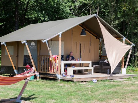 CANVAS AND WOOD TENT 5 people - ZEN