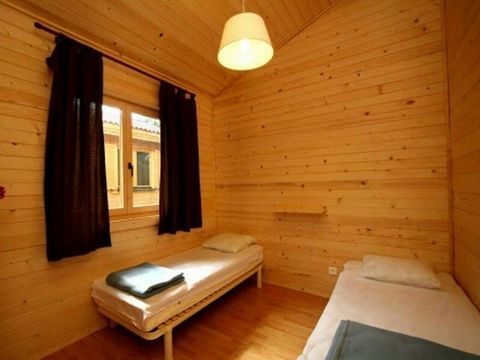 CHALET 6 personnes - Chalet Romarin 2 chambres avec climatisation et TV