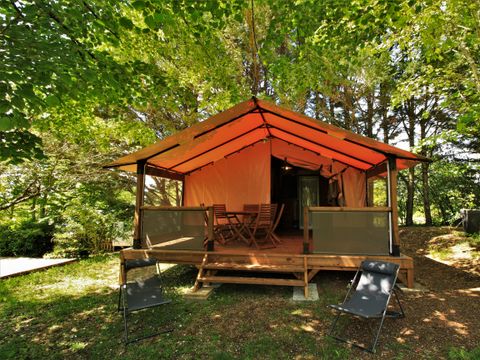 TENTE TOILE ET BOIS 5 personnes - Victoria