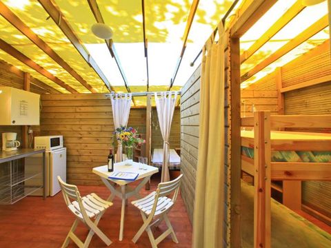 CHALET 6 personnes - Cabane Ti Bonheur 24 m² + terrasse 9 m²