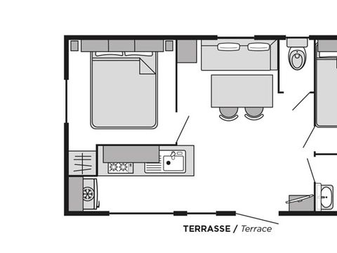 MOBILHOME 4 personnes - Faro CLASSIC