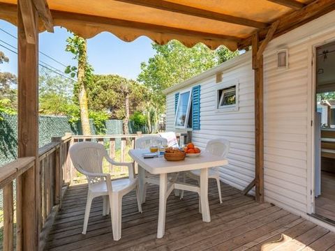 MOBILHOME 4 personnes - Mobil-home | Classic | 2 Ch. | 4 Pers. | Terrasse surélevée | Clim.