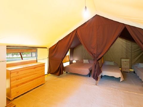 LODGE 4 people - Ecolodge without sanitary facilities for 4 people (2 bedrooms)