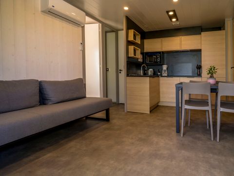 MOBILHOME 7 personnes - Lodge Prestige Pilotis Vue Mer 7 Pers.