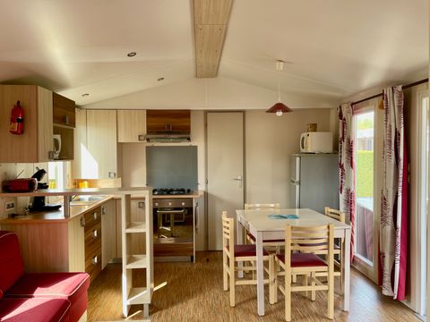 MOBILHOME 6 personnes - Mobil Home CC725 - 40 m² - 3 Chambres - Climatisation