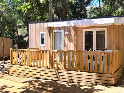 MOBILE HOME 6 people - Comfort XL | 2 Bedrooms | 4/6 Pers | Covered Terrace | Air Conditioning