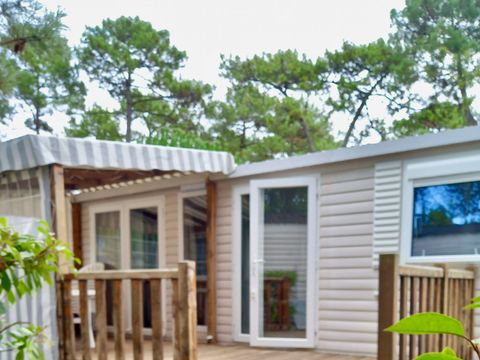 MOBILHOME 6 personnes - BA45 40 m² -  3 chambres - Cliamatisation - 2SDB, 2WC