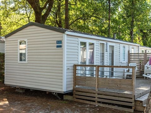 MOBILHOME 6 personnes - Mobil-home | Comfort XL | 3 Ch. | 6 Pers. | Terrasse | Clim.