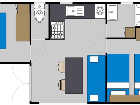 MOBILE HOME 6 people - Camellia