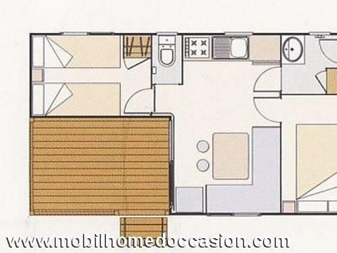 MOBILE HOME 4 people - Standard + 26 m² - 2 bedrooms