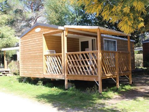 MOBILHOME 4 personnes - Confort 28 m² - 2 chambres - climatisation 