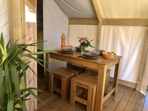 TENTE 4 personnes - ECOLODGE sans sanitaires