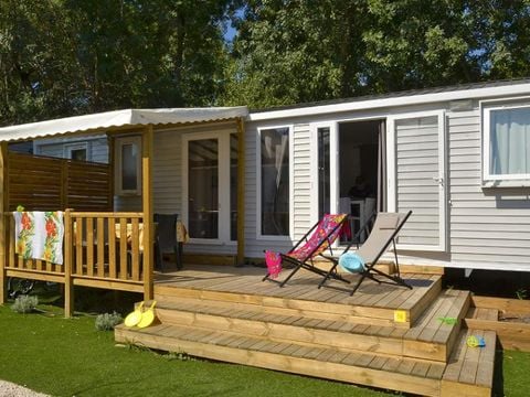 MOBILE HOME 6 people - Confort+ sleeps 6 3 bedrooms 2 bathrooms 40m² living area