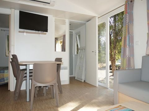 MOBILE HOME 6 people - Ostriconi 35 m², air-conditioned, 3 bedrooms