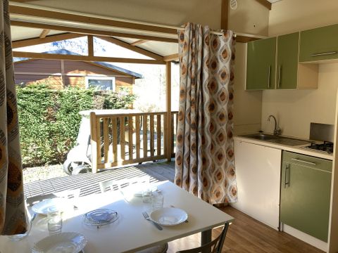 CHALET 4 personnes - Standard 20m² - 2 chambres + terrasse couverte