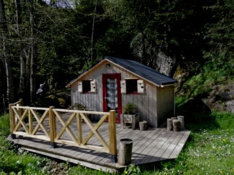 UNUSUAL ACCOMMODATION 2 people - Forest cabin 2 pers