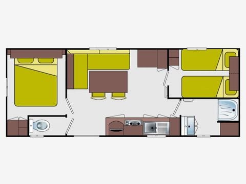 MOBILE HOME 6 people - Mobile home 6 persons