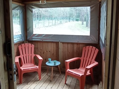 CHALET 2 people - Wooden lodge without sanitary facilities 16m2