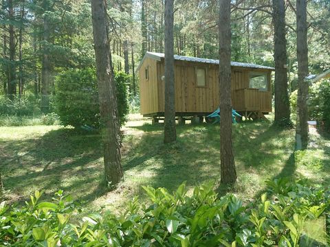 CHALET 2 personnes - Lodge Bois sans sanitaires 16m2