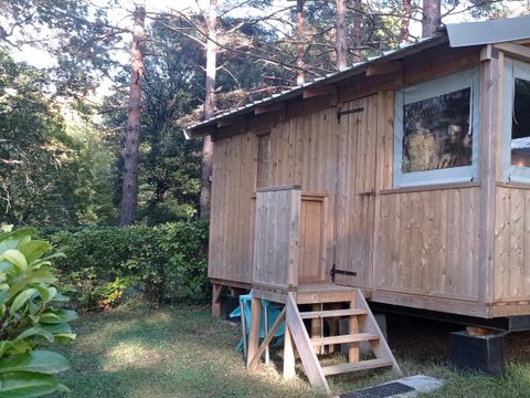 CHALET 2 people - Wooden lodge without sanitary facilities 16m2