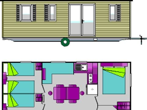 MOBILE HOME 6 people - Space