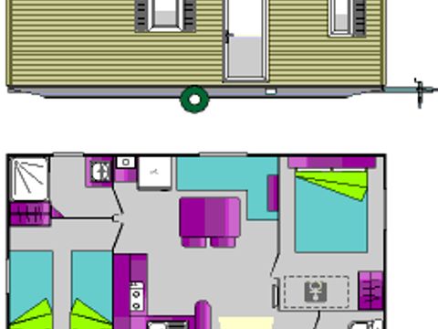 MOBILE HOME 4 people - Top Alto for 4 people