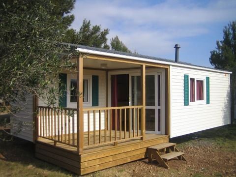 MOBILE HOME 4 people - Loggia 31m², 2 bedrooms, terrace Integrated loggia, air conditioning