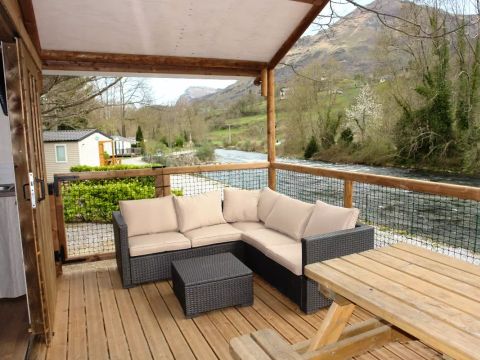 HÉBERGEMENT INSOLITE 5 personnes - Cabane sur Pilotis 3 Pièces 5 Personnes