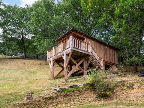 UNUSUAL ACCOMMODATION 5 people - Wooden cabin on stilts 2 Rooms 5 People