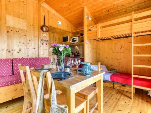 UNUSUAL ACCOMMODATION 5 people - Wooden cabin on stilts 2 Rooms 5 People