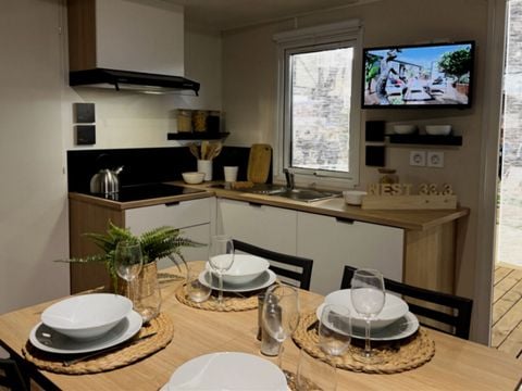 MOBILE HOME 6 people - MH EVASION, 33.3m², 3 bedrooms, air-conditioned, Terrace