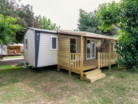 MOBILHOME 6 personnes - Mobil-home Les Calanques  avec terrasse couverte