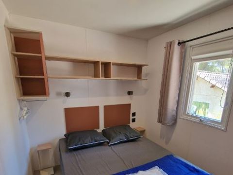 MOBILE HOME 4 people - Mobil Home STANDARD 2 BEDROOMS (24m2) + semi-covered terrace + air conditioning + television