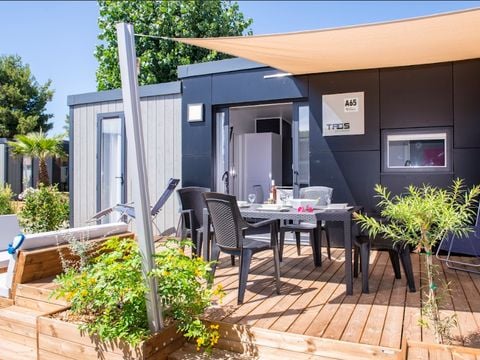 MOBILHOME 4 personnes - Cottage VIP TV Clim Plancha - 2 ch / 2 sdb - 4 pers.