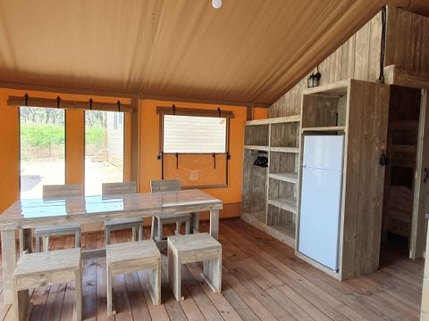 CANVAS AND WOOD TENT 6 people - Eco-Lodge WOODY 3 bedrooms