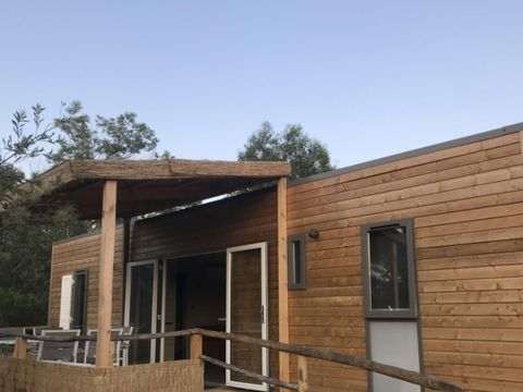 MOBILE HOME 6 people - Lodge 2 to 6 pers. air-conditioned Plancha